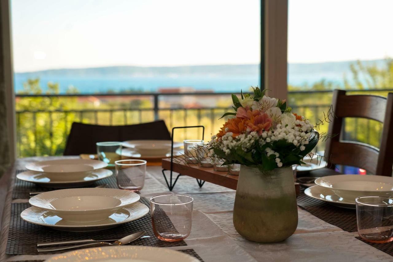 Home Away From Home With Outdoor Pool, Botanical Garden And A Beautiful Sea View Kaštela Extérieur photo
